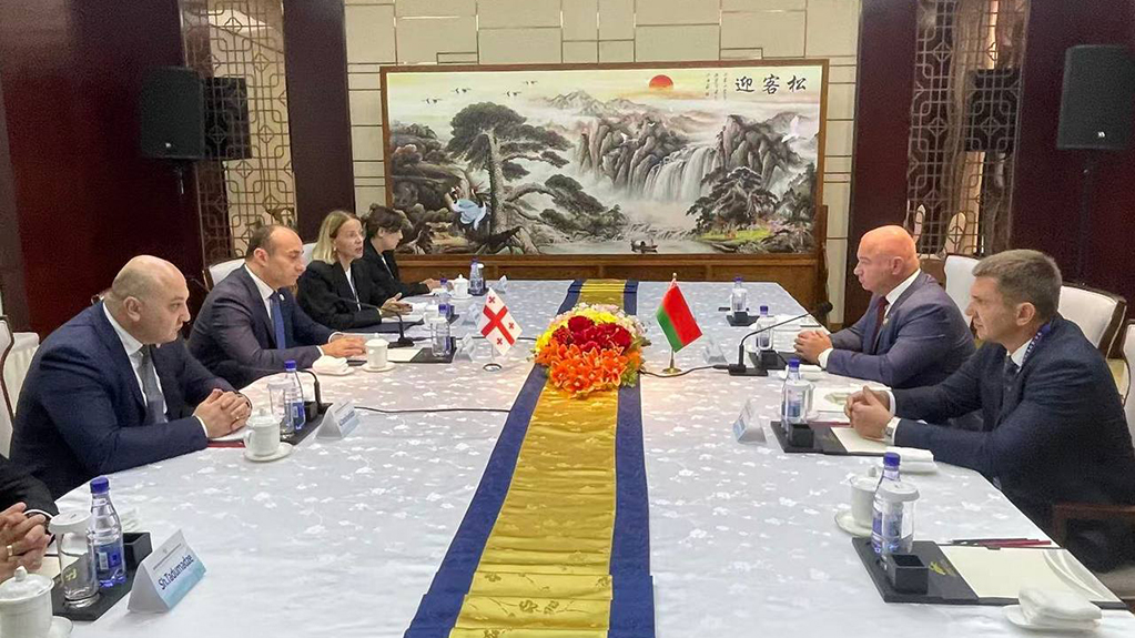  გელა გელაძე ჩინეთში ბელარუსის საგამოძიებო კომიტეტის თავმჯდომარეს შეხვდა